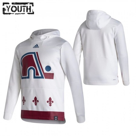 Kinder Eishockey Colorado Avalanche Blank 2020-21 Reverse Retro Pullover Hooded Sweatshirt